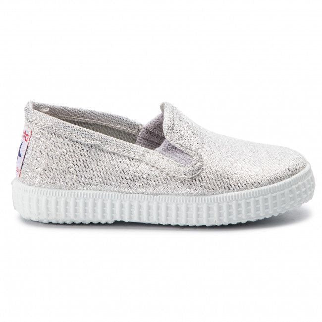 CIENTA SNEAKERS LAMINATO ARGENTO