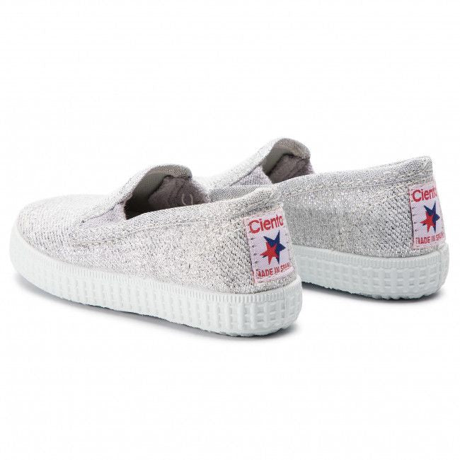 CIENTA SNEAKERS LAMINATO ARGENTO