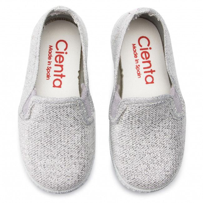 CIENTA SNEAKERS LAMINATO ARGENTO