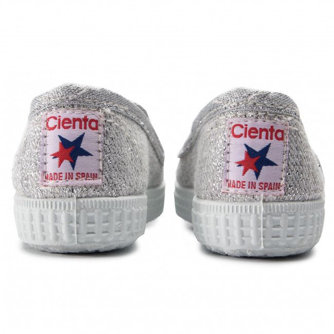 CIENTA SNEAKERS LAMINATO ARGENTO