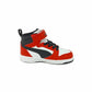 PUMA 396542 rebound alta baby nera/rossa