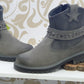PRIMIGI STIVALETTO CAMPEROS STELLA LATERALE GRIGIO