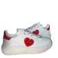 JA15384G0GIA110B LOVE MOSCHINO bianco/rosso
