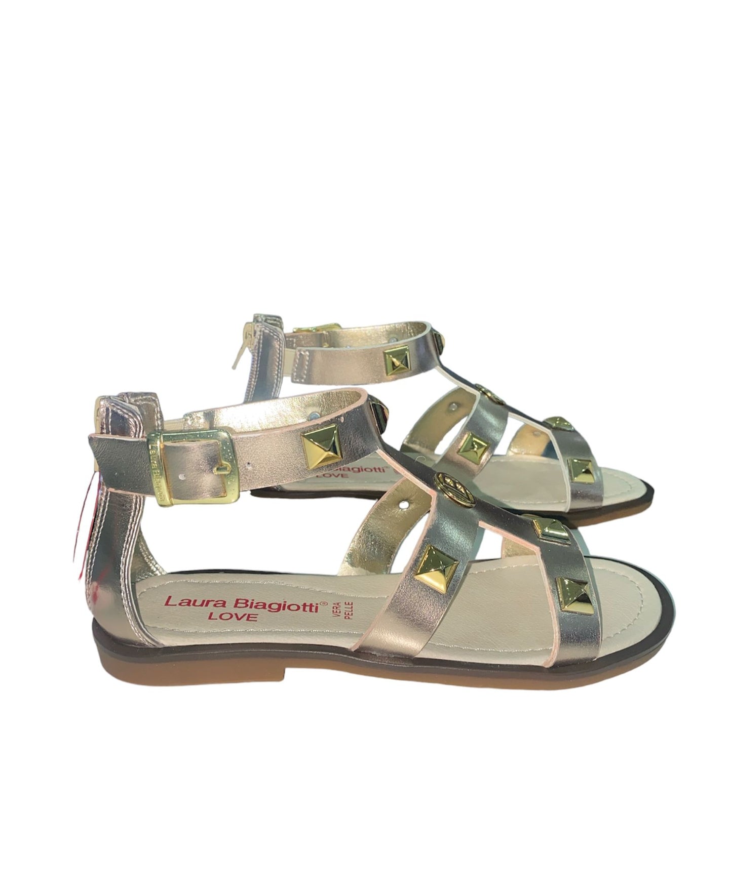8451 laura biagiotti sandalo donna cipria