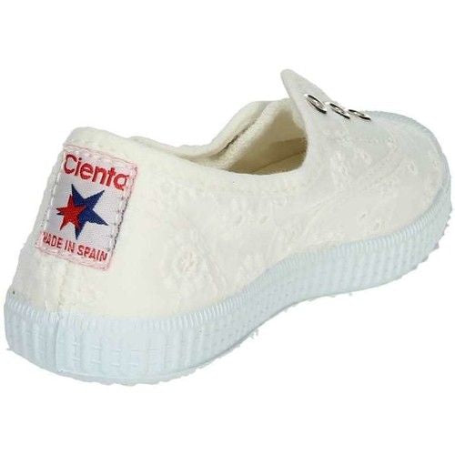 CIENTA SNEAKERS FIORI PIZZO BIANCO 70998