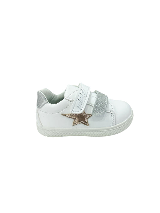7852411 PRIMIGI sneaker bianca/silver