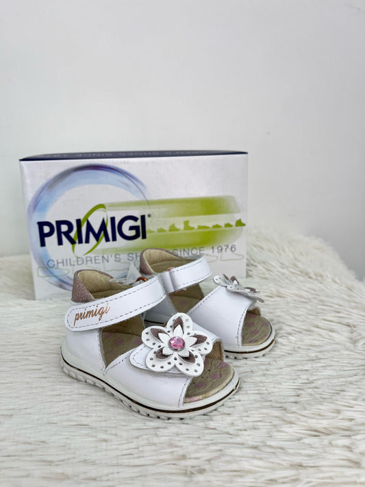 7864866 PRIMIGI sandalo bianco fiore