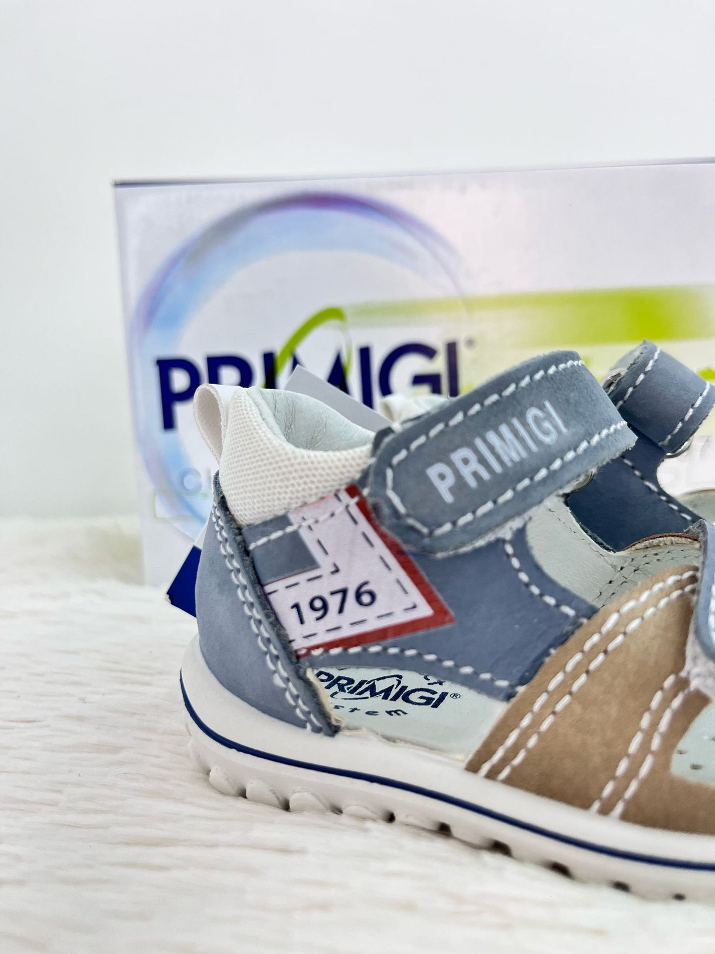 7865011 PRIMIGI sandalo grigio e beige
