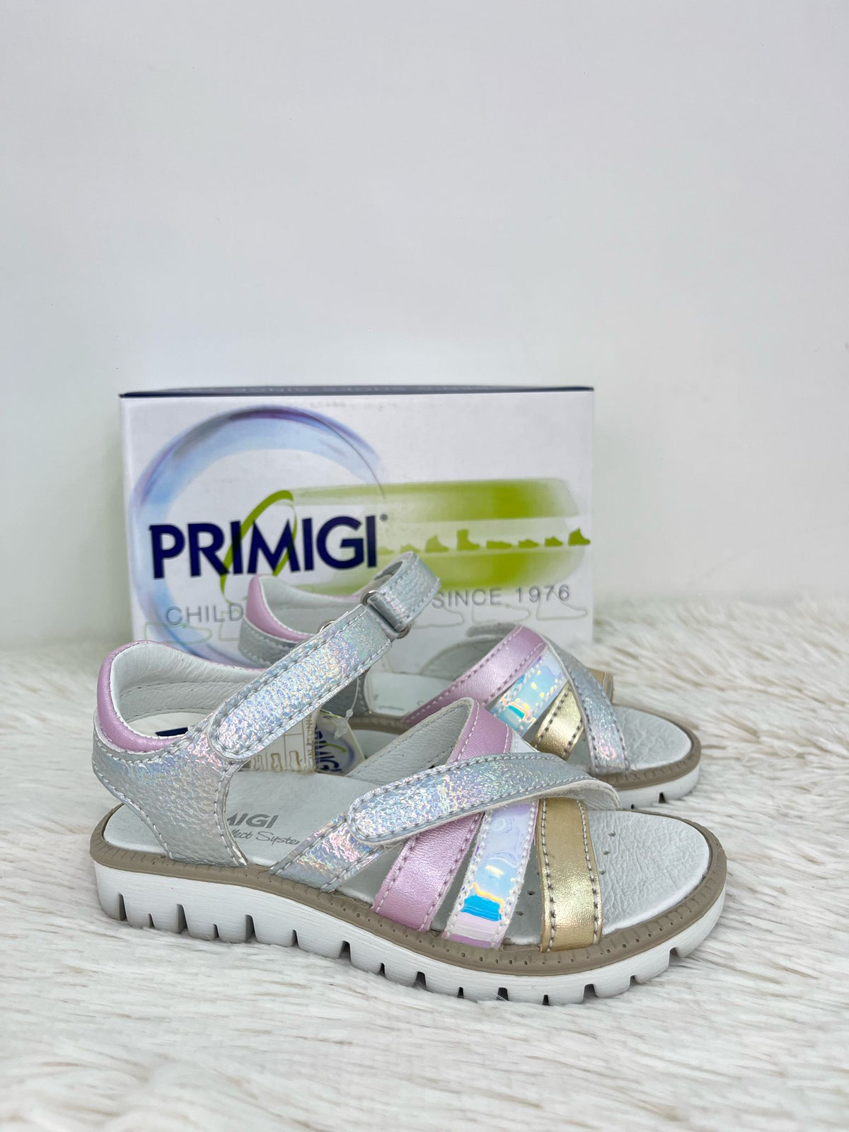 7870633 PRIMIGI sandalo bianco fiore