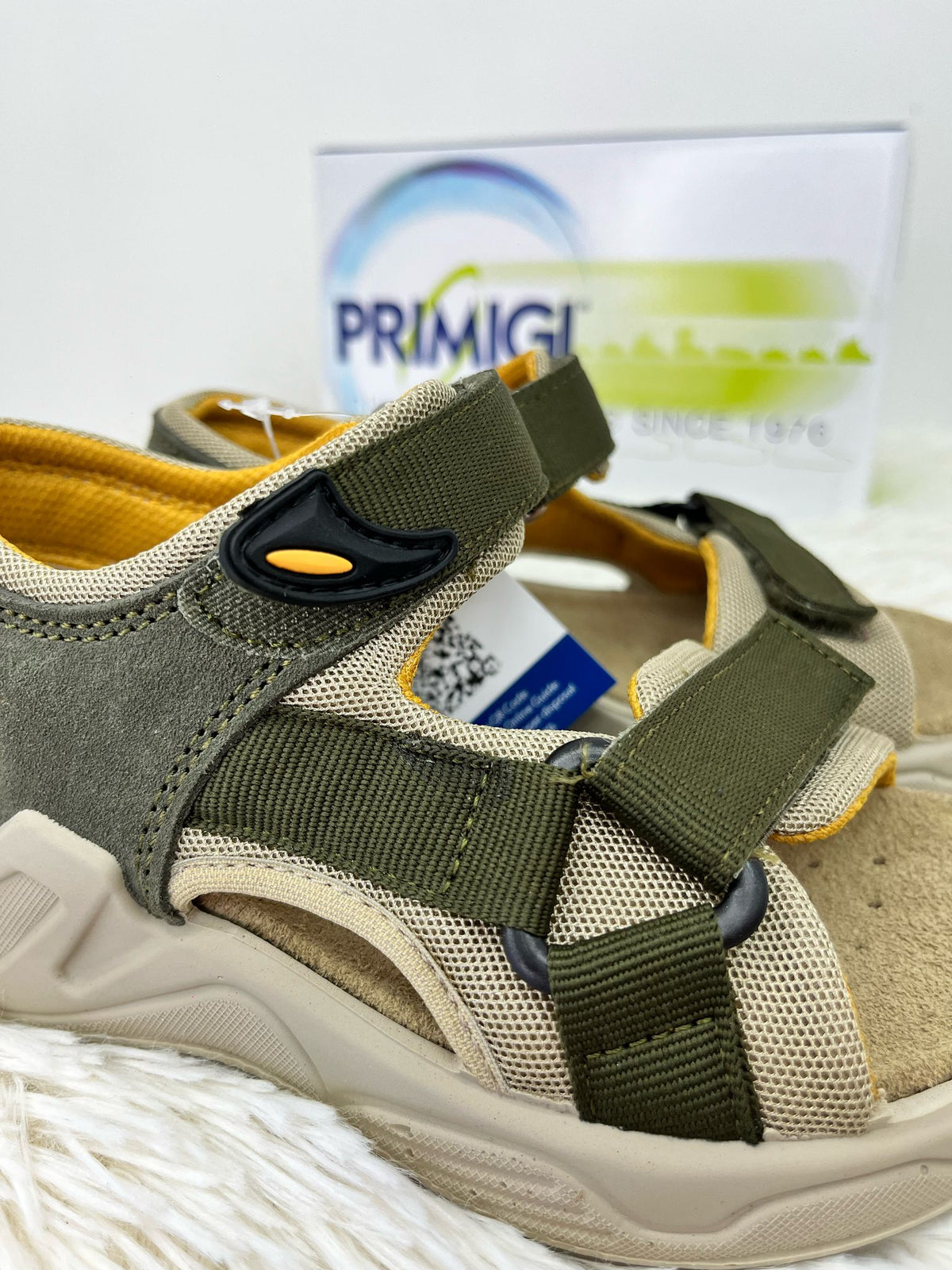 7897011 PRIMIGI sandalo beige/verde