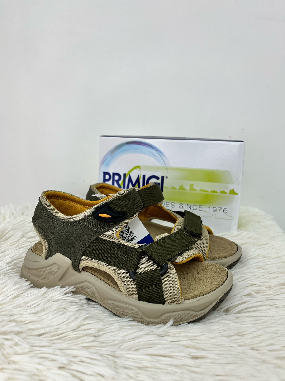 7897011 PRIMIGI sandalo beige/verde