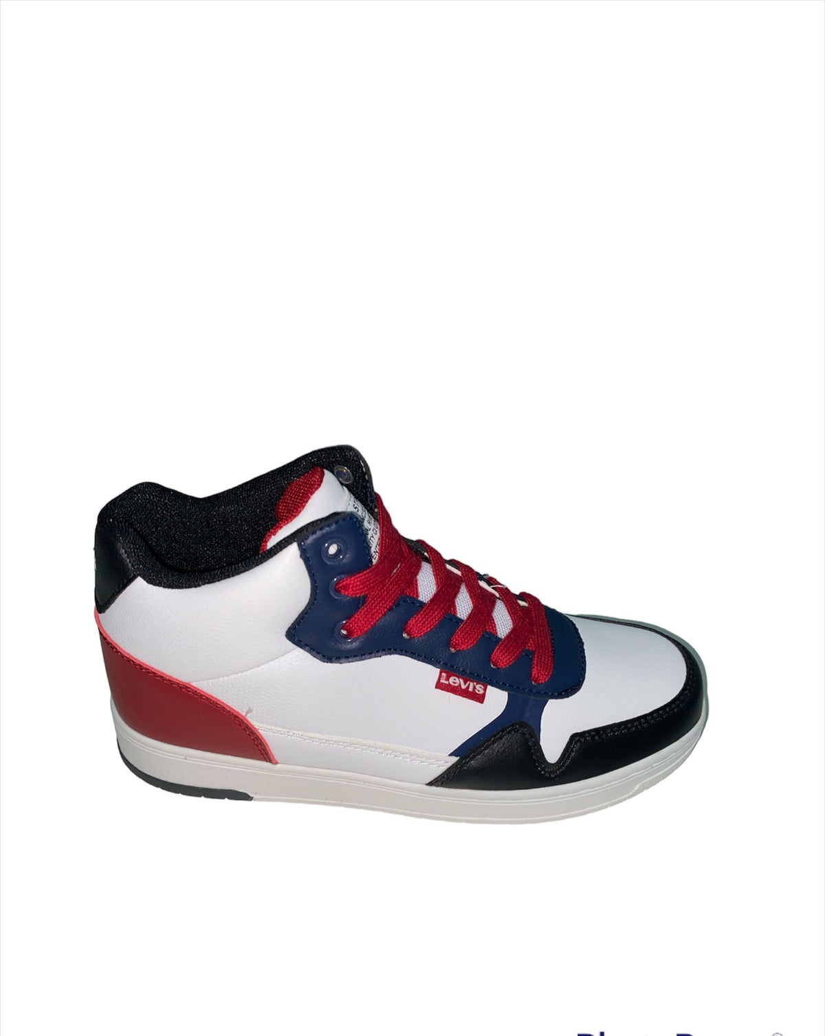 shot mid levis bianco/rosso