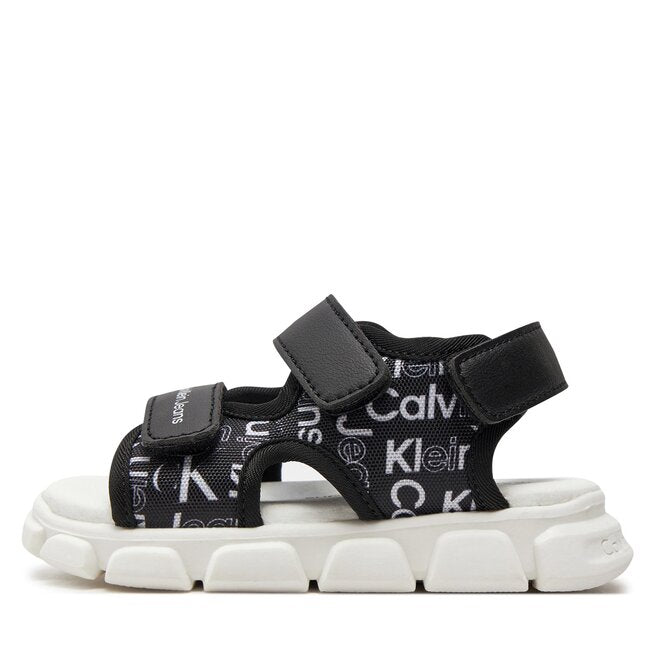 80910 Ck sandalo logato nero