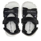 80910 Ck sandalo logato nero