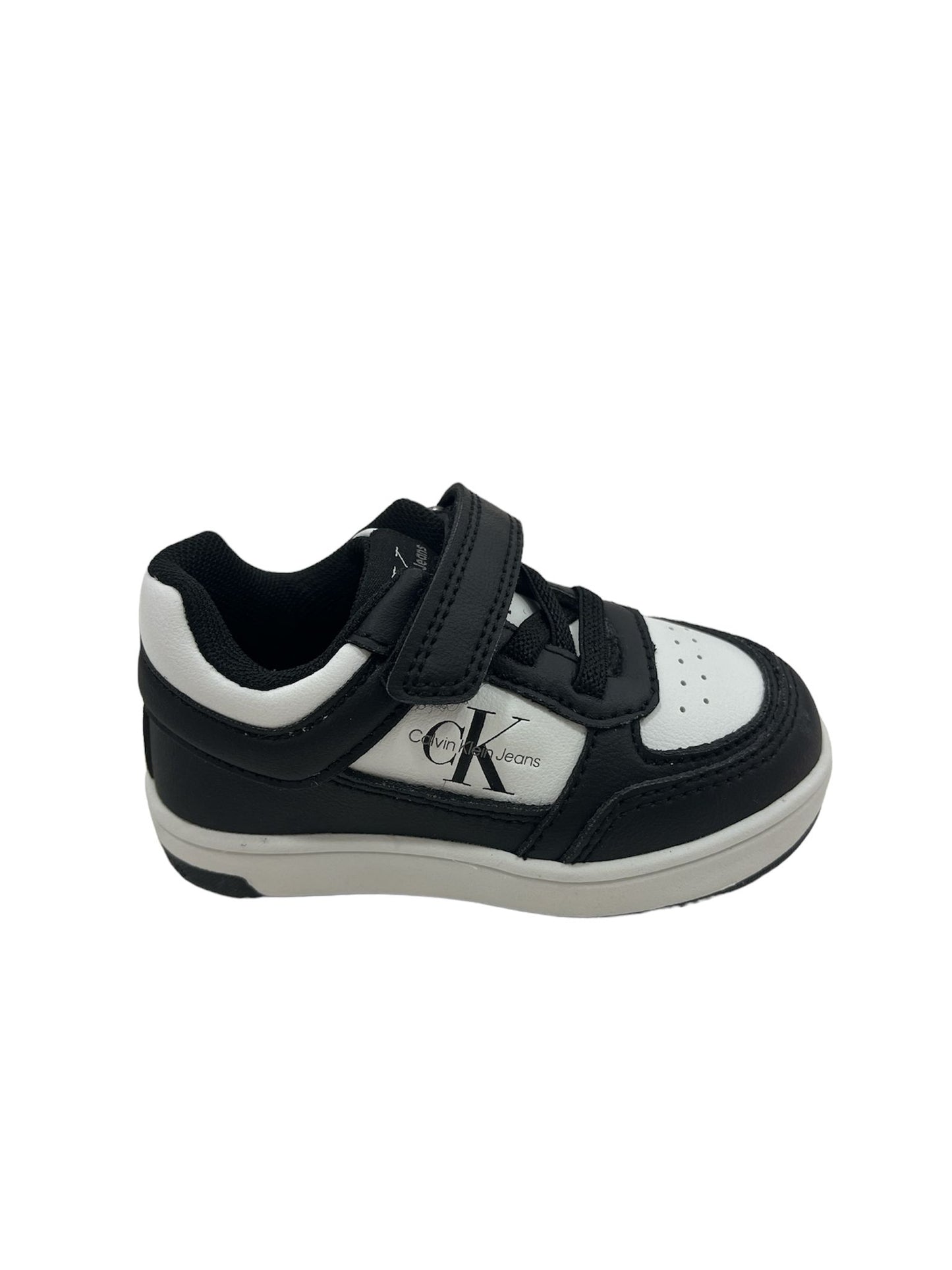 81047 CALVIN KLEIN sneakers bianca/nera