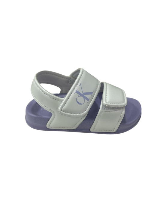 82063 CALVIN KLEIN  sandalo gomma viola