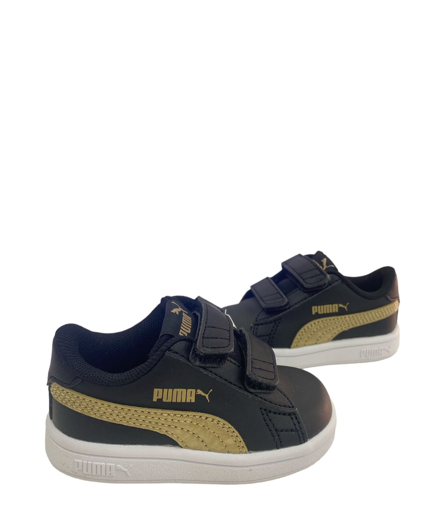 389684 PUMA smash nero/oro