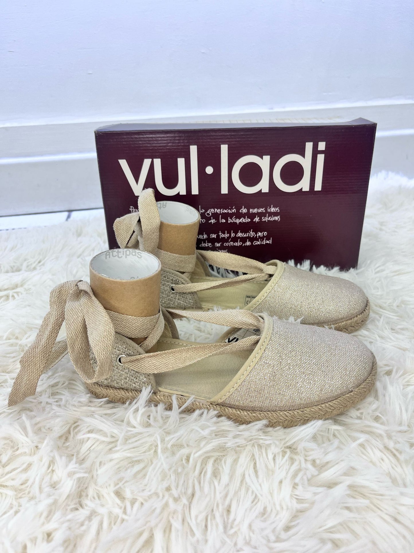 9381-701 VULLADI MABEL BEIGE ESPADRILLAS