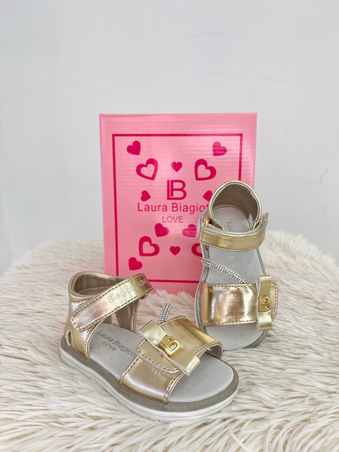 9641 LAURA BIAGIOTTI sandalo oro