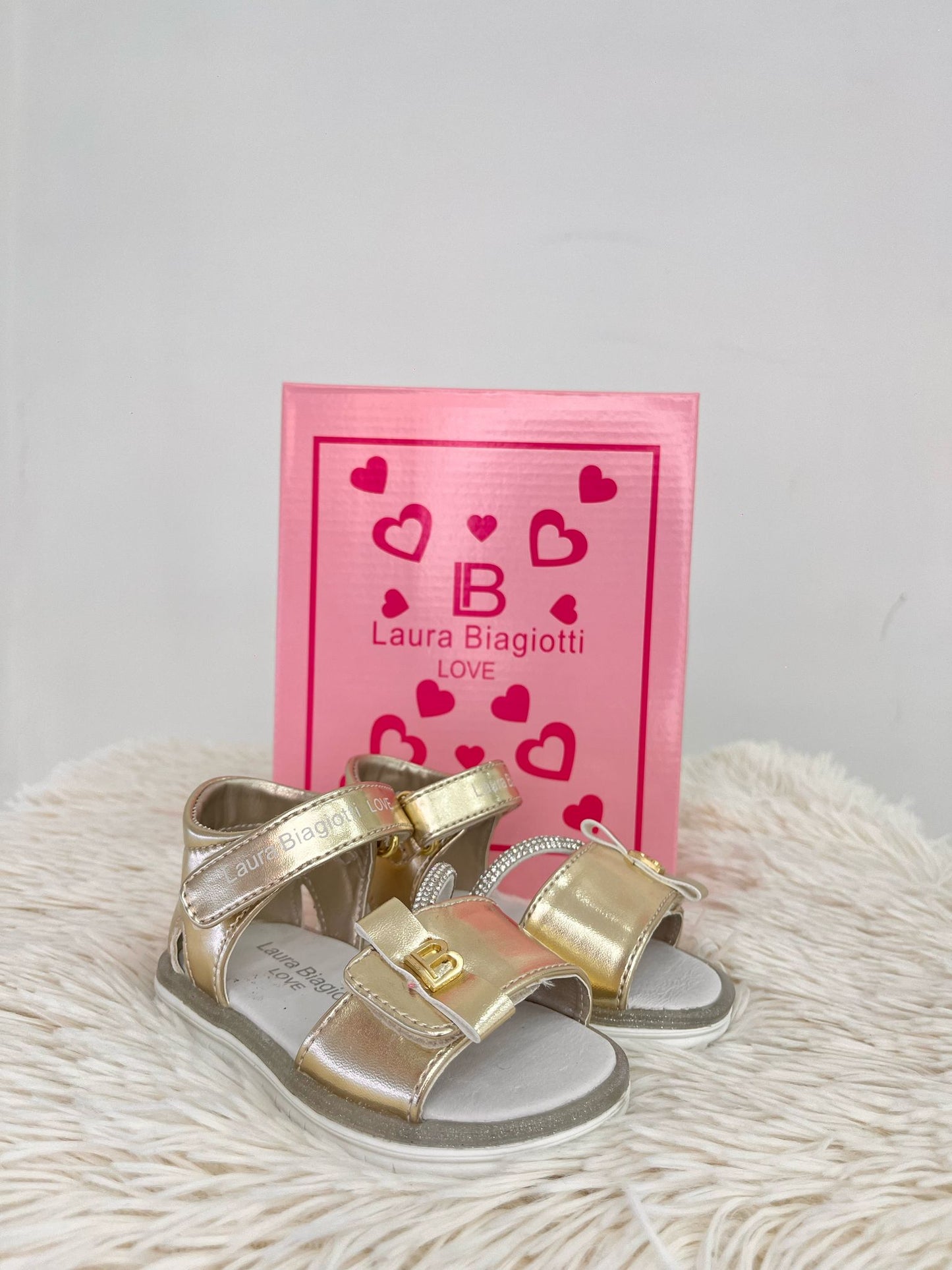 9641 LAURA BIAGIOTTI sandalo oro