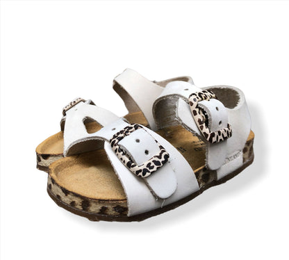 SANDALI BABY sb1648 GRUNLAND LEOPARDO