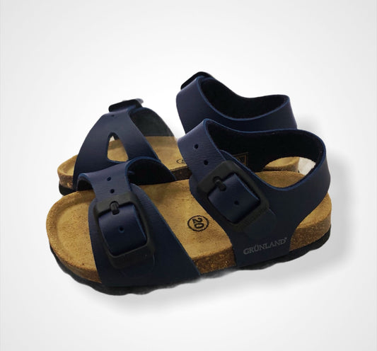 SANDALO GRUNLAND BLU BABY/JUNIOR  SB0025 20/35