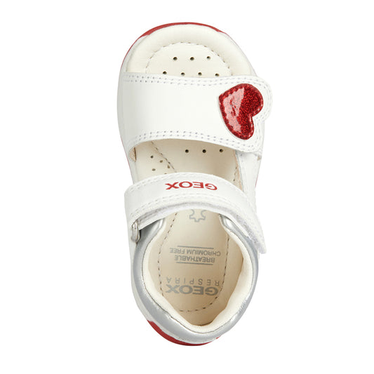 B350YD GEOX bianco/rosso