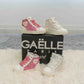 GS0068S GAELLE sneakers glitter bianca