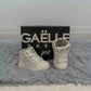 GS0068S GAELLE sneakers glitter bianca