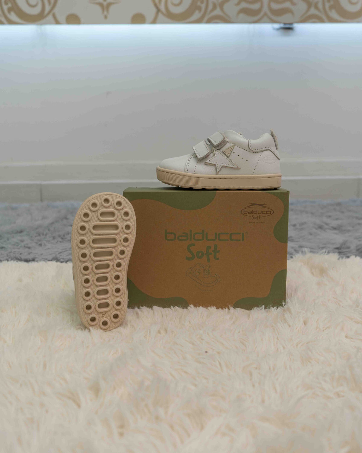 CITA6753 BALDUCCI sneakers bianco boy
