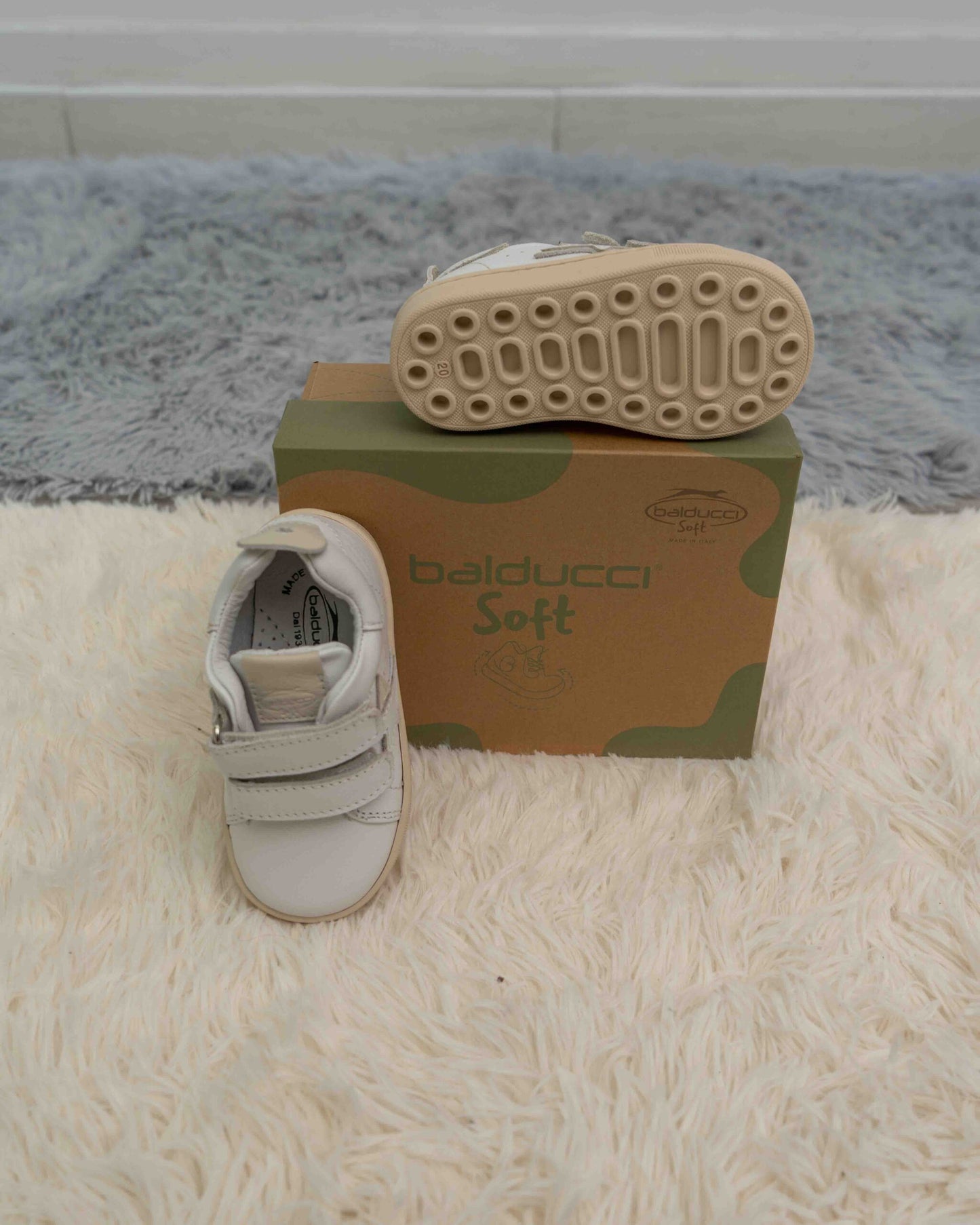 CITA6753 BALDUCCI sneakers bianco boy