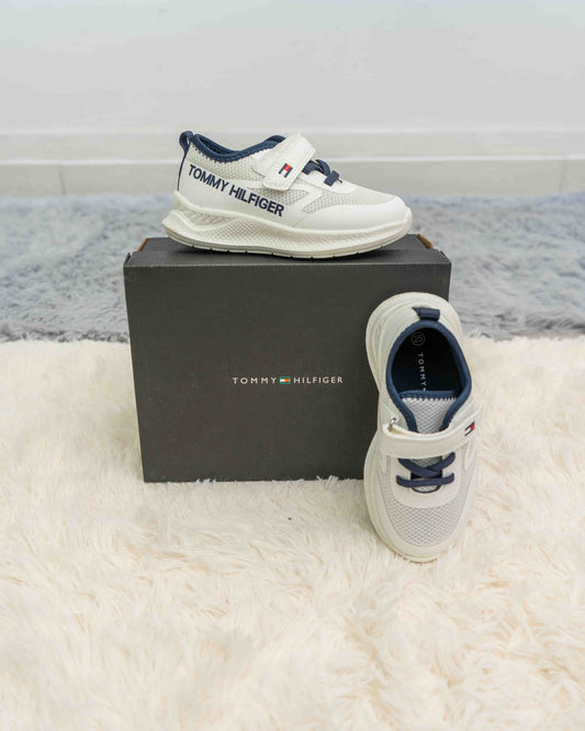 33868 TOMMY HILFIGER sneakers bianca/blu