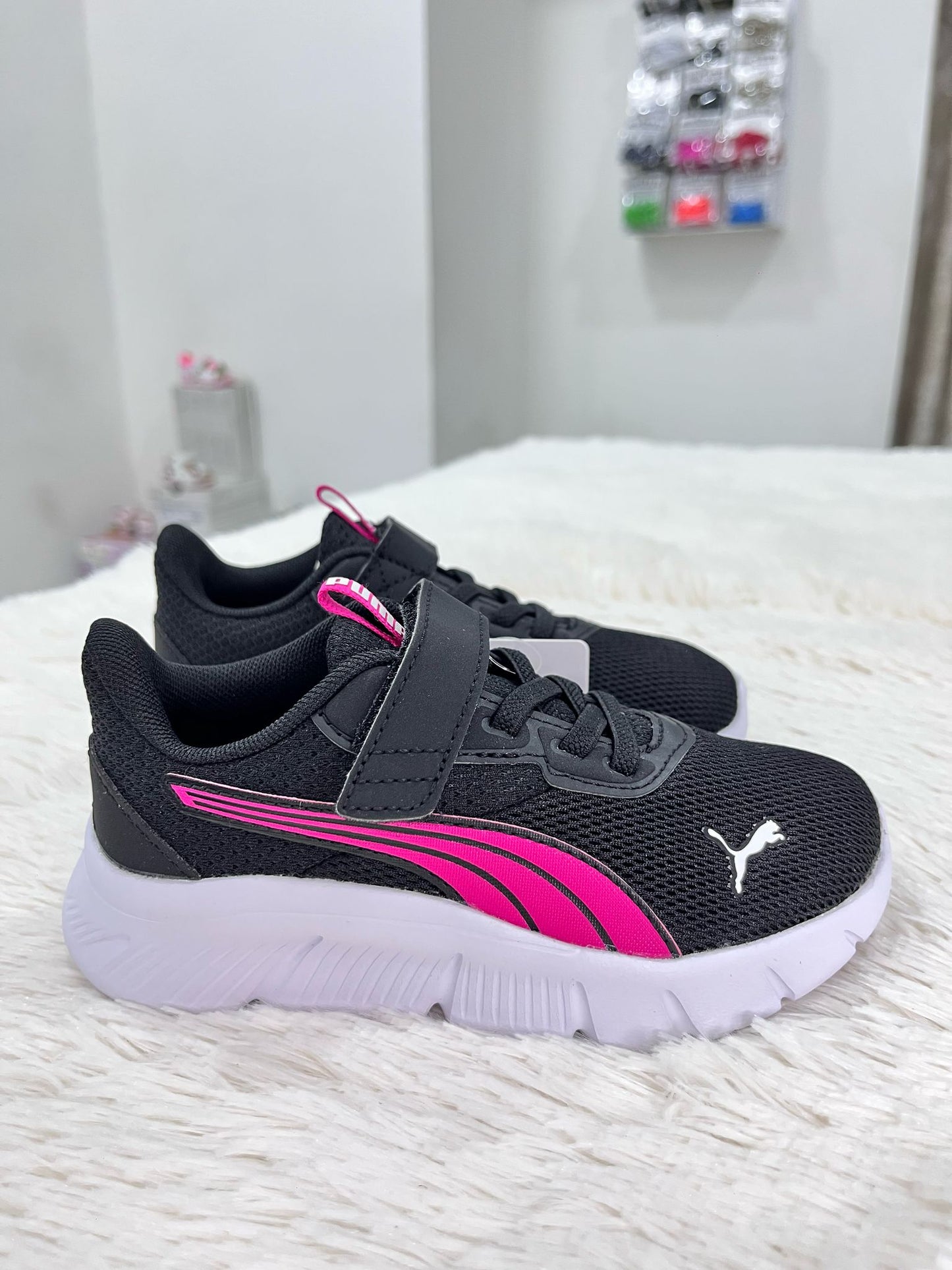 401519-05  PUMA FLEX NERO/ROSA