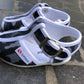 SANDALI SUPERGA 18/23 MIMETICO NERO/GRIGIO
