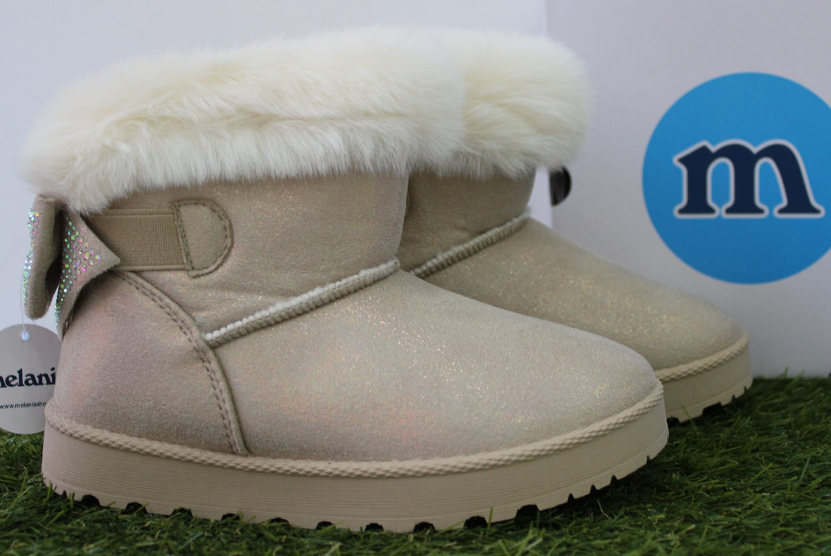 MU25304 MELANIA pelliccia beige