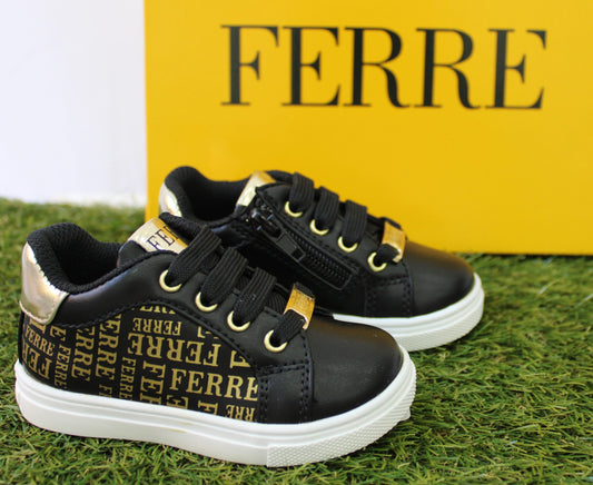 FB-350 FERRE sneakers nera/oro