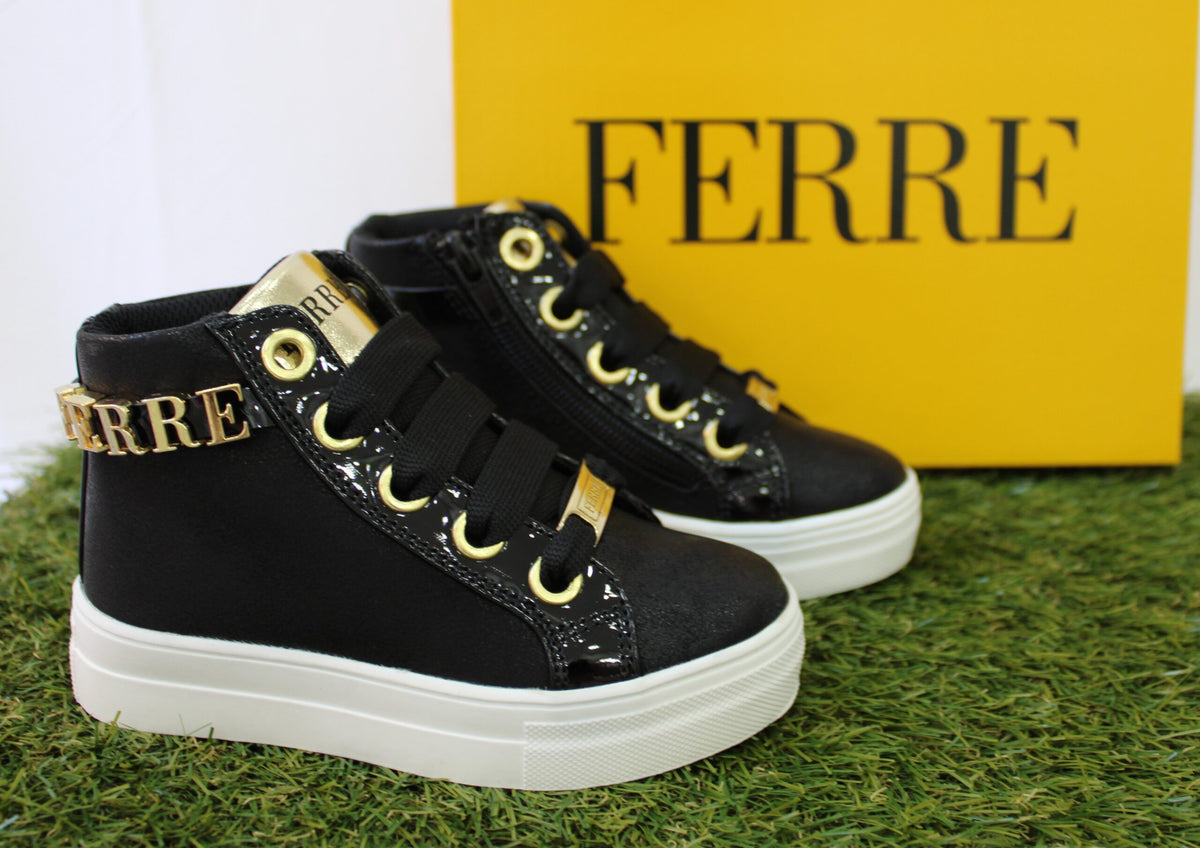 FB-201 FERRE sneakers alta nera