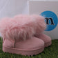 MU25308 MELANIA pelliccia rosa