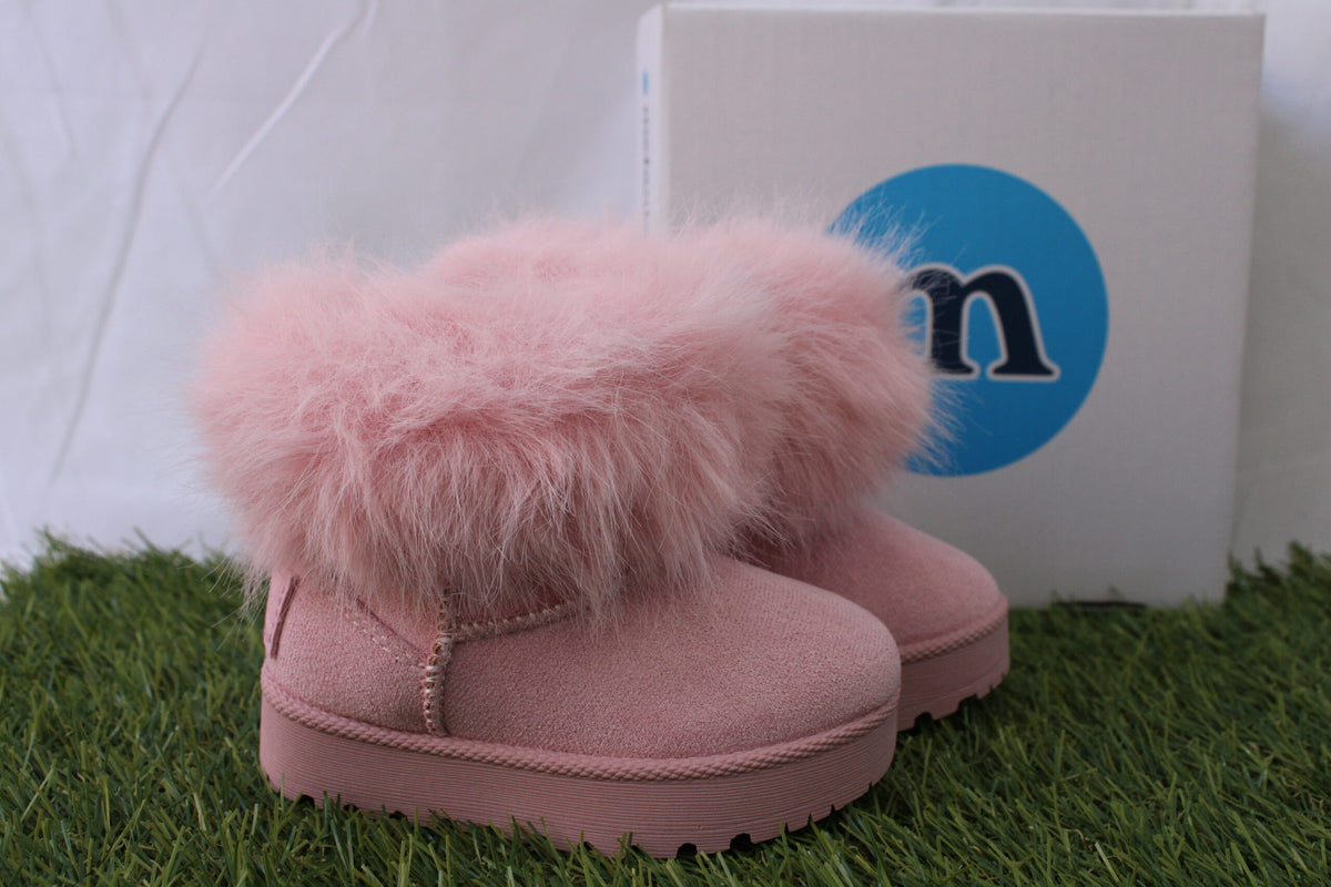 MU25308 MELANIA pelliccia rosa