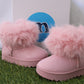 MU25308 MELANIA pelliccia rosa