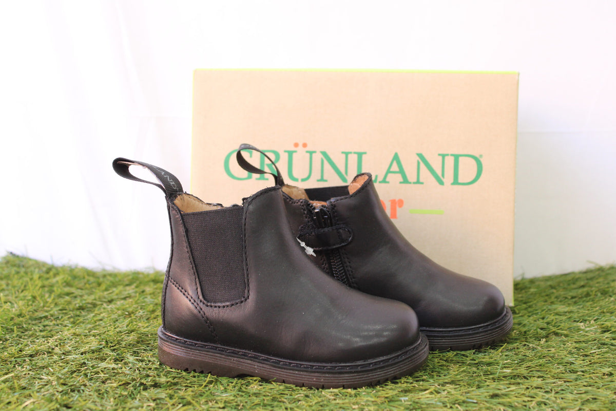 PPO194 GRUNLAND stivaletto nero