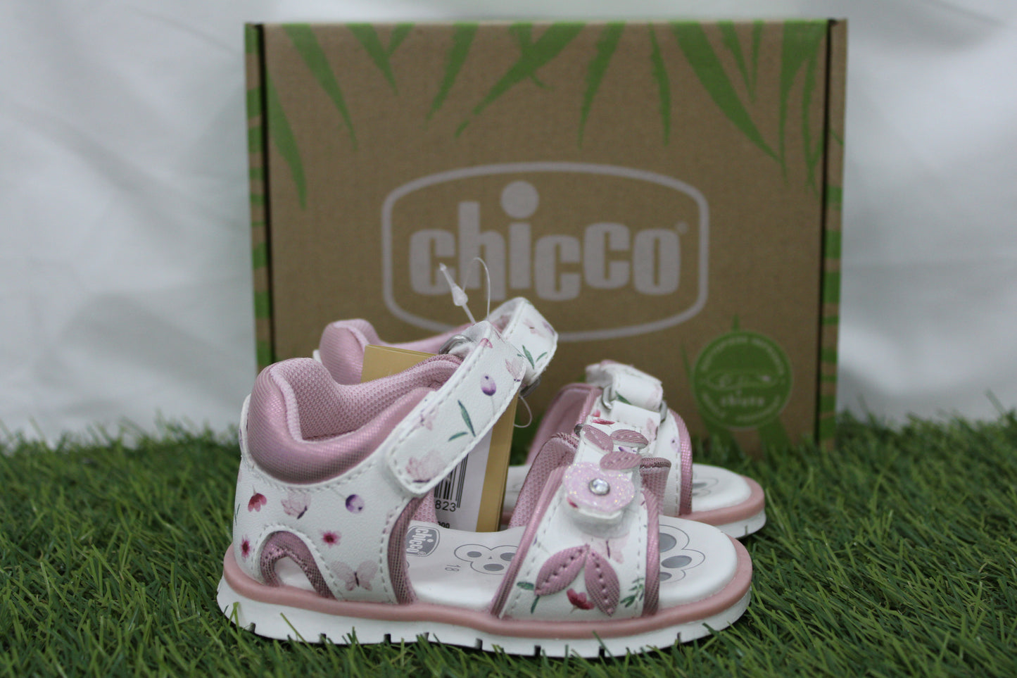 FOGIL CHICCO bianco e rosa