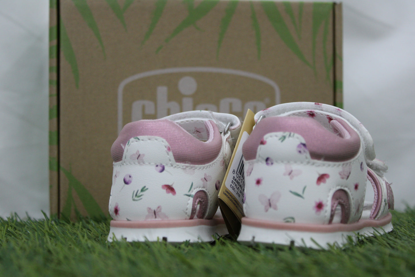 FOGIL CHICCO bianco e rosa