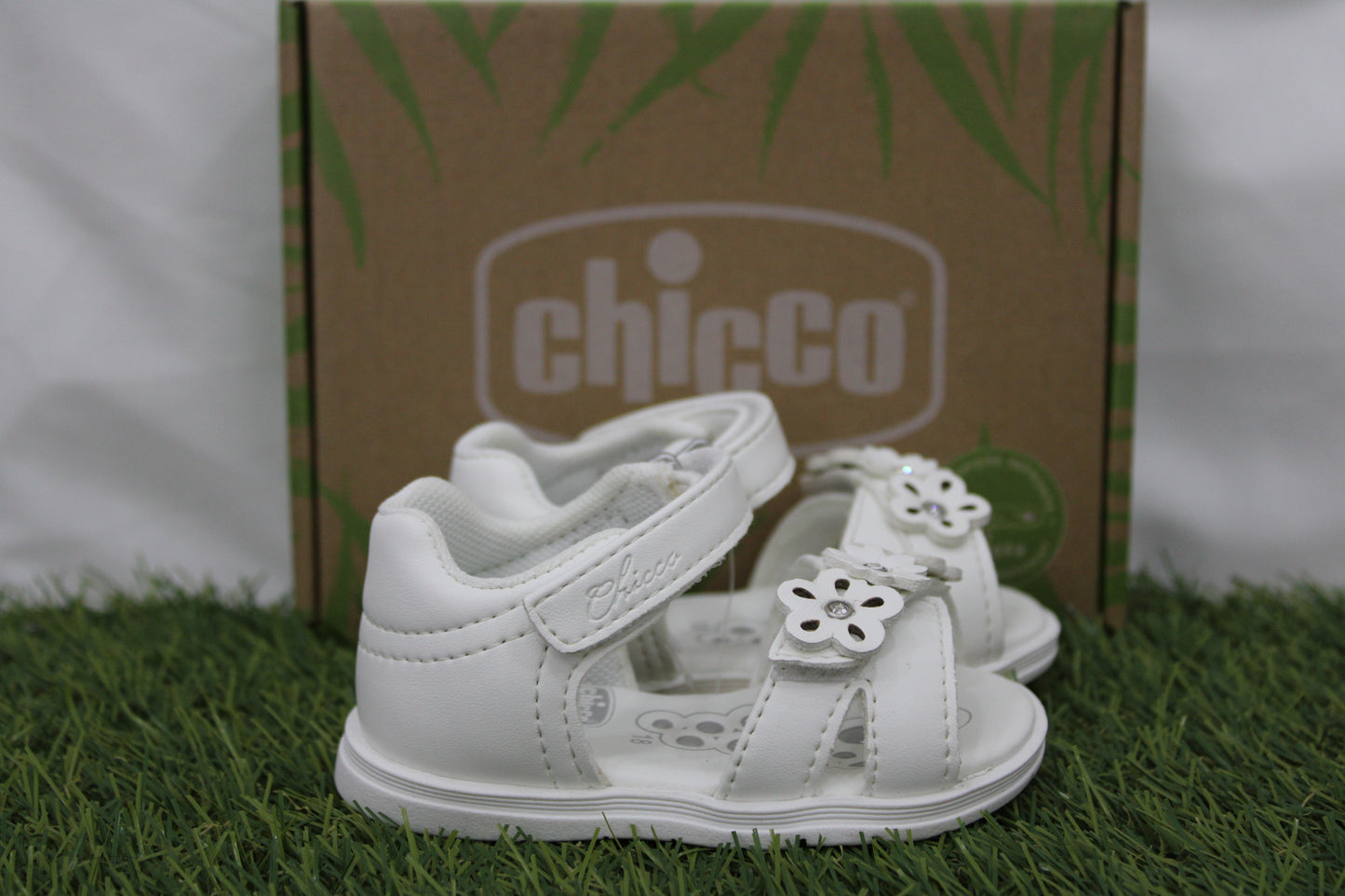 GLITTER CHICCO bianco