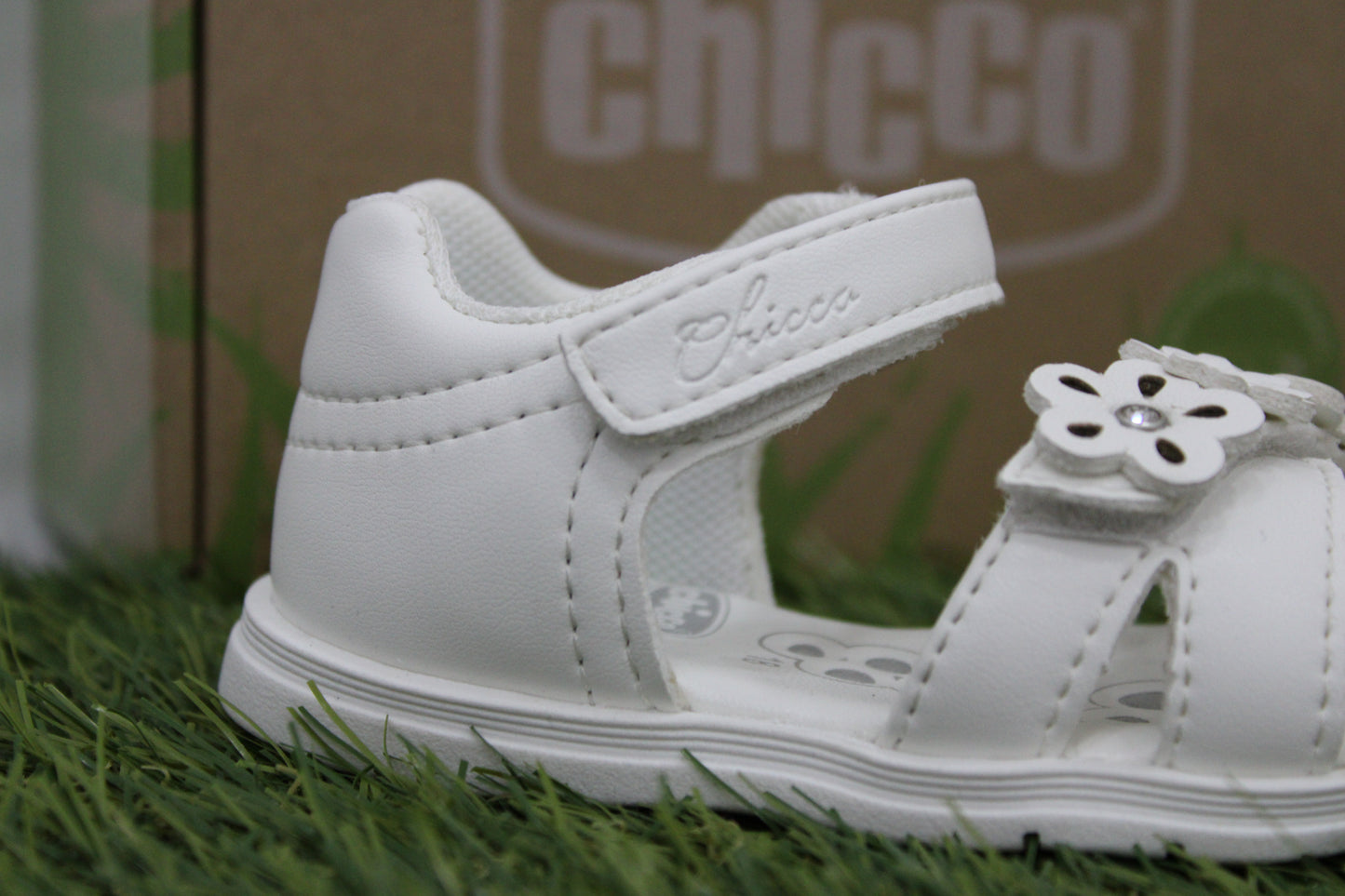 GLITTER CHICCO bianco