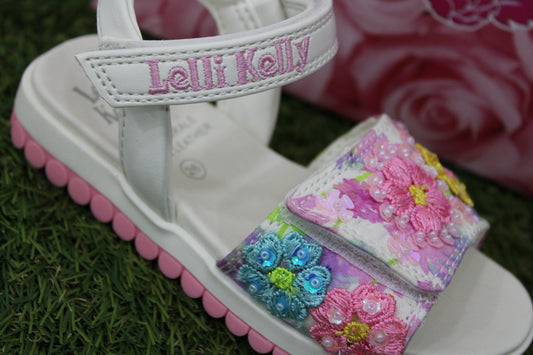 LKCD4890 ELOISE LELLI KELLY sandalo bianco/fantasia