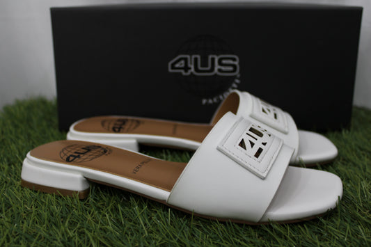 UZM16 PACIOTTI ciabatta donna bianca