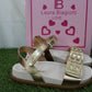 9980 LAURA BIAGIOTTI sandalo bronzo