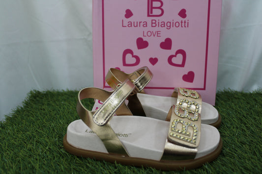 9980 LAURA BIAGIOTTI sandalo bronzo
