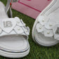 9931 LAURA BIAGIOTTI sandalo bianco